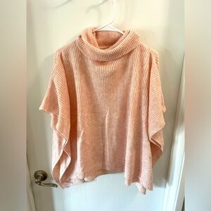 Pink LOFT Poncho Sweater